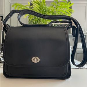 Vintage Coach Black Rambler #9061
